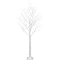 thumbnail image 3 of Trilenars 4FT Christmas Tree,48 LED Artificial Lighted Twig Birch Tree with Fairy Lights for Indoor Outdoor and Christmas Holiday Decoration,White, 3 of 9