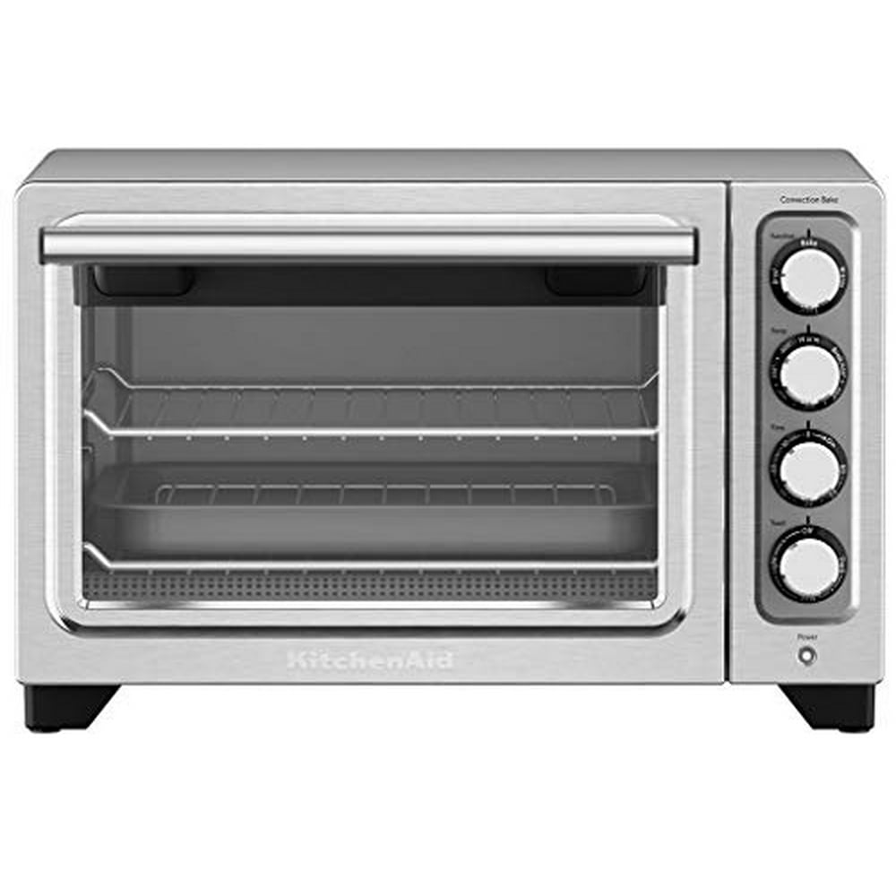 KitchenAid 12Inch Compact Convection Countertop Oven Stainless Steel