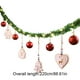 thumbnail image 3 of Christmas Long Pendant With Christmas Wooden Sign Hanging Ball LED Light Decoration Suitable For Mantel Festive Room Wall Decoration, 3 of 6
