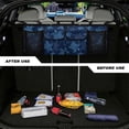 thumbnail image 4 of KUIFORTI Trunk Organizer for Car, Blue Turtle Car Storage Organizer (37.01"*11.8") Backseat Car Organizer Will Provide More Space for SUV, Trucks, Van, Sedan, 4 of 6