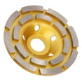 thumbnail image 4 of Concrete Grinding Wheel, Wide Application  Grinder Wheels Yellow Air Hole  For Marble For Granite, 4 of 8