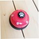 thumbnail image 4 of Jinyi Dog Pet S Dog Cat Door Clear Ring Tell With Non-skid Rubber Base Communicat Ce For Your Pet Do, 4 of 5