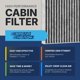 thumbnail image 3 of Filtro de cabina Spearhead Odor Defense Breathe Easy BE-809, 3 of 8
