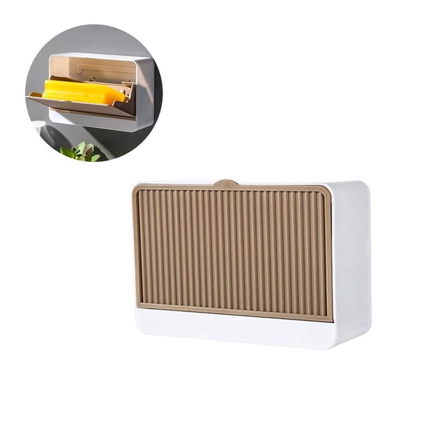 En La Pared Con Tapa, Jabonera Autoadhesiva, Jabonera De Ducha, Jabonera Para Baño Speravity HA045969-01