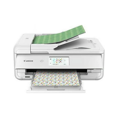 Canon - PIXMA TS9521C Wireless All-In-One Printer - White