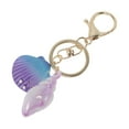 thumbnail image 5 of Unique Bargains Fashion Shell and Conch Handbag Charm Purple 1 Pc, 5 of 5