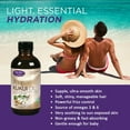 thumbnail image 3 of Life-Flo Pure Organic Kukui Oil | Gentle Face, Body & Hair Moisturizer | Soothes & Protects Dry, Sun-Exposed Skin & Damaged Hair | Cold-Pressed | 4oz, 3 of 6