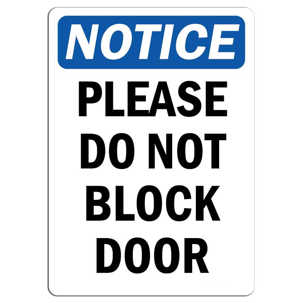Social Distancing Measures Sign Vinyl Sticker Office Door Warning Notice 
