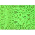 thumbnail image 1 of Ahgly Company Indoor Rectangle Abstract Green Modern Area Rugs, 5' x 7', 1 of 4