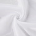 thumbnail image 5 of Balsa Circle 5x32 feet White Premium Chiffon Sheer Curtain Panel Ceiling Backdrop Drape Party Events Decorations, 5 of 5