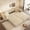 Apricot, variant on VEPXXP 97.7" 3-in-1 Convertible Sleeper Sofa, Pull Out Sofa Bed with Deep Seat & Movable Ottoman, Button Tufted Couch for Living Room, Light Grey