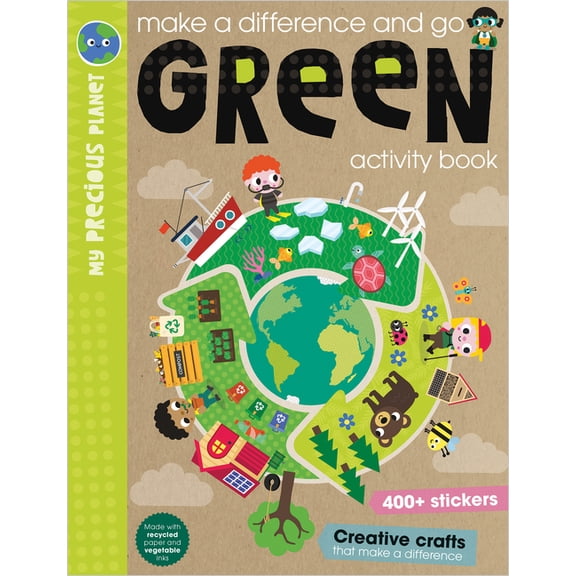 Make a Difference and Go Green Activity Book, (Paperback)