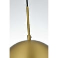 thumbnail image 5 of Living District Eclipse 10 Inch Pendant Clear Shade in Chrome, 5 of 9
