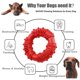 thumbnail image 5 of Pegamento para morder de juguete, 1 Uds., limpieza de dientes, resistente a mordeduras, aburrimiento, anillo interactivo, juguetes de goma para perros MFZFUKR BST3055813-3, 5 of 5