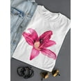 thumbnail image 3 of Beautiful Hot Tropical Hibiscus T-Shirt Women -Image by Shutterstock, Female Medium, 3 of 4