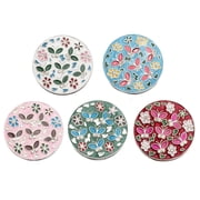 Fashionable Folding Purse Hook Suitable for Various Setting Sturdy Zines Alloy Designs Protects Bags From Damage
