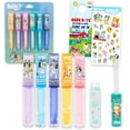 thumbnail image 1 of Set de 6 Brillos Labiales Bluey con Sabores Variados y Stickers, 1 of 5