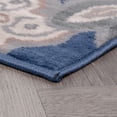 thumbnail image 5 of Madison Transitional 2' x 3' Navy and Cream Polypropylene Indoor Area Rug, 5 of 7