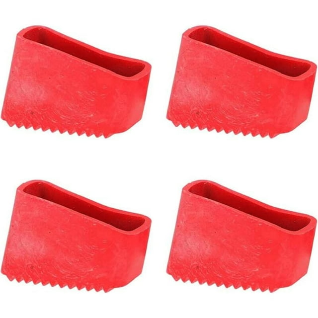 4Pcs Ladder Feet,Non-Slip Ladder Feet,Rubber Ladder Feet Ladder Accessories Protection and Stability for Telescopic Ladders