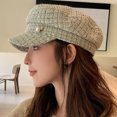 thumbnail image 3 of Sombreros para mujeres, gorras de vendedor de periódicos para mujeres, boina para damas de moda. Gorras de vendedor de periódicos para mujeres, boina para damas de moda., 3 of 5