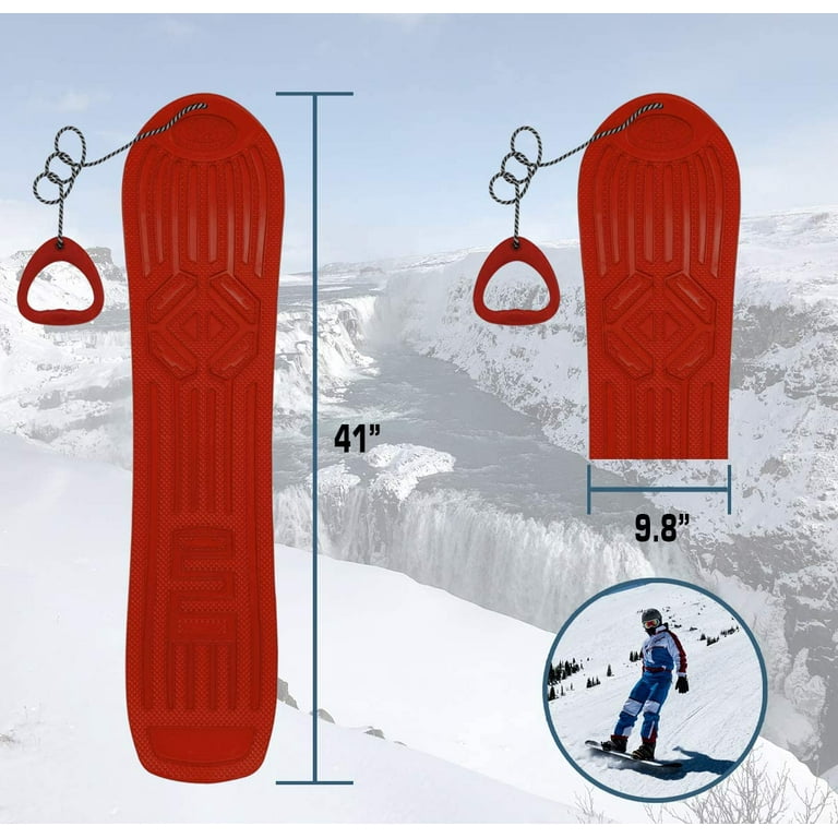 Wham-O Snowboogie Snowboard 105 | Single Rider Snow Board Wham-O Snowboogie Snowboard 105 | Single Rider Snow Board