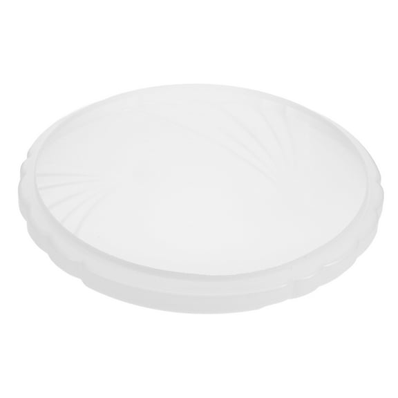 PBPBOX Plastic Round Ceiling Lamp Shade Cover Simple Design for Dining Room and Exhibition Hall