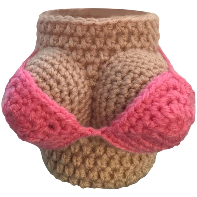 Easter Decorations Crochet Bikinis Wine Bottle Sweaters Knitted Wine Bottle for Table Centerpieces