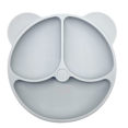 thumbnail image 1 of Suction Plates for Baby Silicone Plates Divided, Silicone Baby Plates for Toddler, 1 of 5
