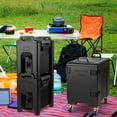 thumbnail image 4 of Gymax 3 Pack Insulated Beverage Dispenser 2.5 Gallon Hot & Cold Drink w/ Handles, 4 of 10