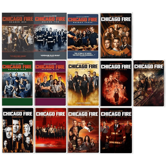 Chicago Fire Seasons 1-13 part 1 DVD