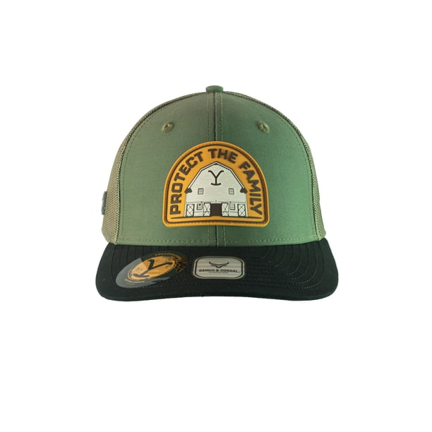 Gorra Ranch & corral Yellowstone 28 Verde Unitalla