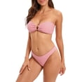 thumbnail image 1 of YDLCAFD Easter Summer New Model Push Up Bikini Half Skirt Three Piece Swimsuit Set With Padding For Women, 1 of 6