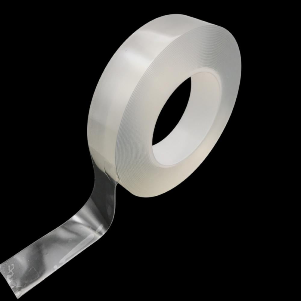 Nano Magic Tape Double Sided Reusable Transparent Acrylic Waterproof 1-5M