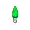 thumbnail image 2 of Novelty Lights 25 Pack C7 LED Twinkle Outdoor Christmas Replacement Bulbs, Warm White, C7/E12 Base Green, 2 of 5