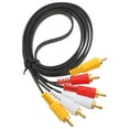 thumbnail image 2 of Shisuyan AV Cable Gold Plated 3 Pairs 1.5 Meters, 2 of 8