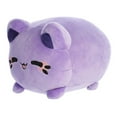 thumbnail image 5 of Aurora - Small Purple Tasty Peach - 7" Ube Purple Yam Meowchi - Enchanting Stuffed Animal, 5 of 5