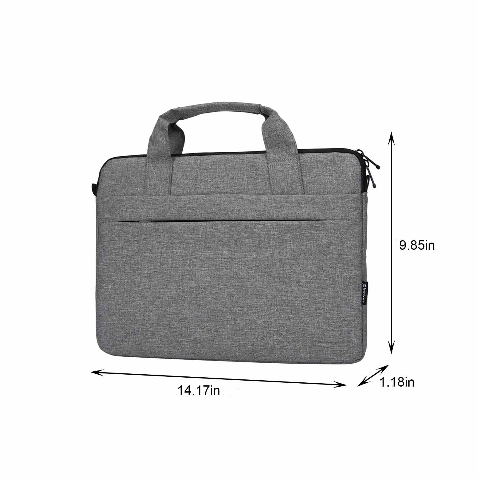 Sacoche Ordinateur Portable 15,6-16 Pouces - Étanche, 3 Couches Protection, Bandoulière, Ultra Léger
