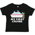 thumbnail image 3 of Inktastic My First Cruise with Cruise Ship and Palm Trees Boys or Girls Toddler T-Shirt, 3 of 5