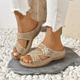 thumbnail image 2 of DAFEI Sandales de Plage Sandales d'Été pour Femmes Sandales de Plage pour Dames Chaussures Compensées d'Été Pantoufles pour Femmes Sandales Bohèmes Chaussures Mode, 2 of 8