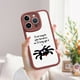 thumbnail image 3 of Mejora el estilo de tu iPhone con esta moderna y duradera funda de goma TPU para teléfono con un innovador estampado de dibujos animados., 3 of 4