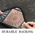 thumbnail image 6 of Multicolor Ethnic Mandala Pattern Door Rugs,Washable Non Slip Door Mats Indoor,Decorative Door Mats,Entry Mat Indoor for Entrance,Bedroom,Kitchen,Bathroom,30"x17", 6 of 6