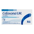 thumbnail image 2 of Cefaxona Ceftriaxona 1 g solución inyectable 3.5 ml de diluyente, 2 of 4