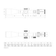 thumbnail image 2 of Schmidt Bender PM II 5-45x56 High Power Riflescope, DT II+ MTC LT, MSR2 .1 mrad, Black (666-911-842-L7-I5), 2 of 3