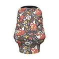 thumbnail image 2 of Haiem Foxes Baby Nursing Cover & Nursing Poncho - Multi Use Cover for Baby Car Seat Canopy, Stroller Cover, 360°Full Privacy Breastfeeding Coverage, 2 of 9