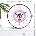 thumbnail image 2 of Reloj de pared creativo de aprendizaje ultra silencioso de 12 pulgadas en educación temprana Vhermosa Accesorios Deportes Acuáticos, 2 of 5