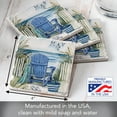 thumbnail image 7 of Thirstystone By The Sea Chairs 4-Pack Tumbled Tile Coasters, 7 of 7