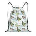 thumbnail image 1 of Fotbe Mallard Ducks Wild Birds Bolsa Mochila con Cordón Estampada, Bolsa de Gimnasio Deportiva, Bolsa Cinch, Bolsa con Cordón para Hombres y Mujeres-Medium, 1 of 6
