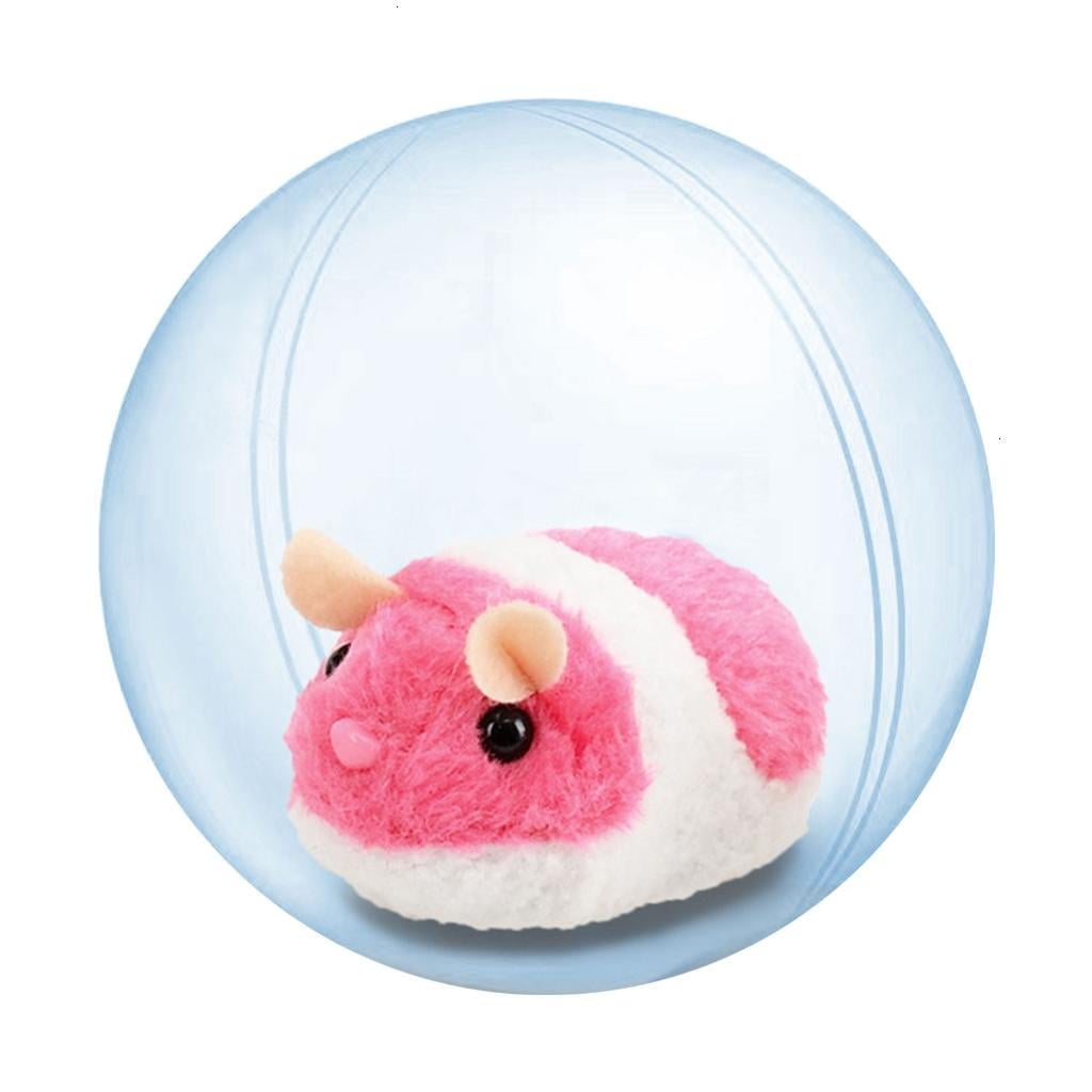 YongCo Smart Balls Toy Wheel Rolling Rabbit-shape Kitten Self-moving Toy for Indoor Electronic Smart Self-Rolling