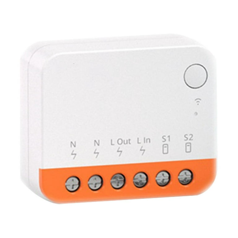 MINIR4 WiFi Smart Switch 2-Way Light Switch with Timing Function,Mini R4  Breaker