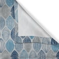 thumbnail image 5 of Ambesonne Grey Blue Grommet Curtain, Round Shapes Design, 50" x 72", Pale Blue Navy Blue and Grey, 5 of 6